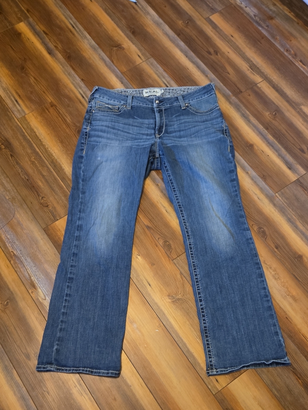 Ariat Women's Medium Wash Boot Cut Jeans 34R